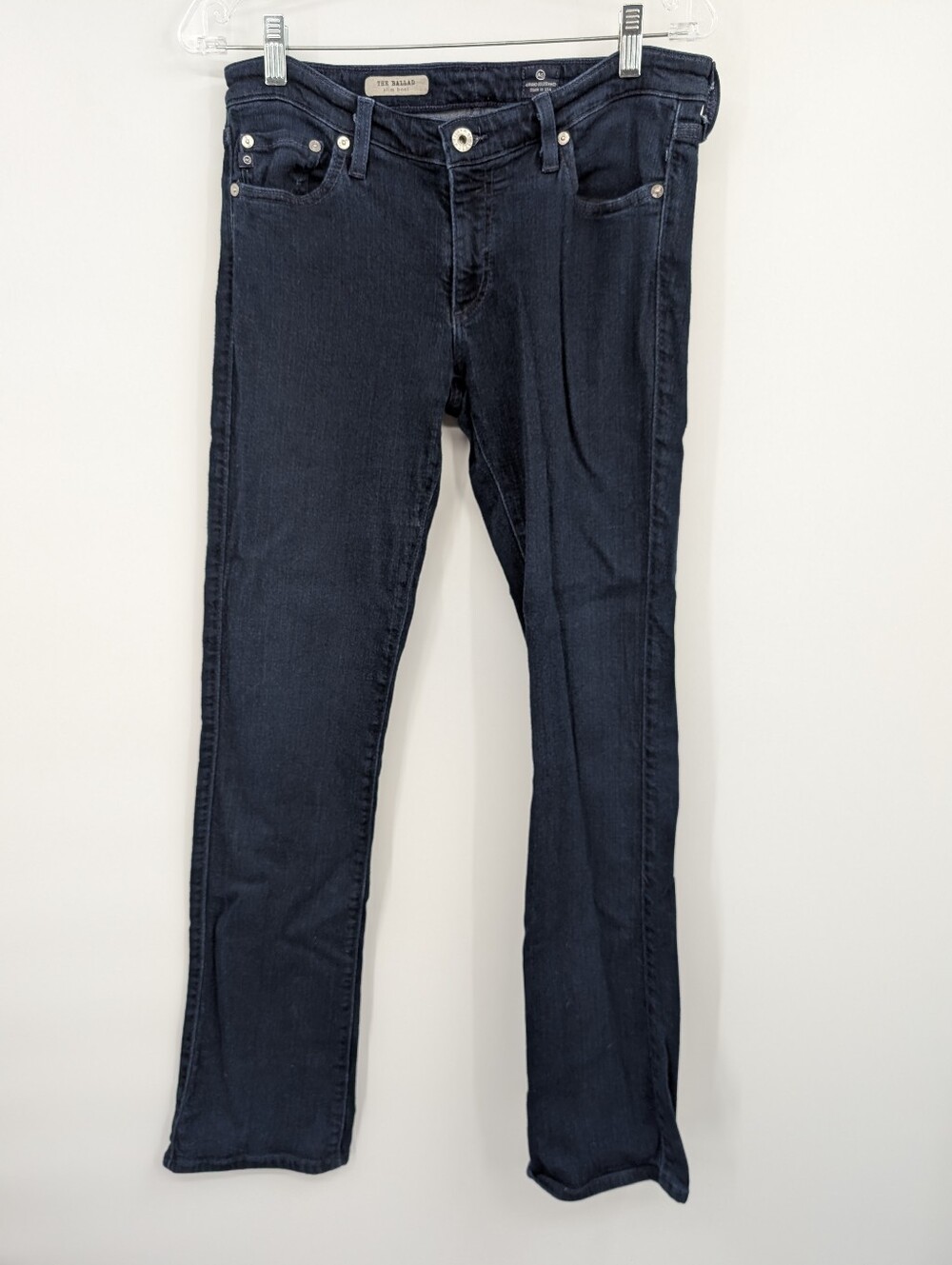 AG Adriano Goldschmied The Ballad Slim Bootcut Jeans Dark Wash Size 30R
